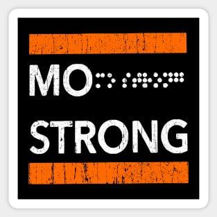 Mo strong Sticker